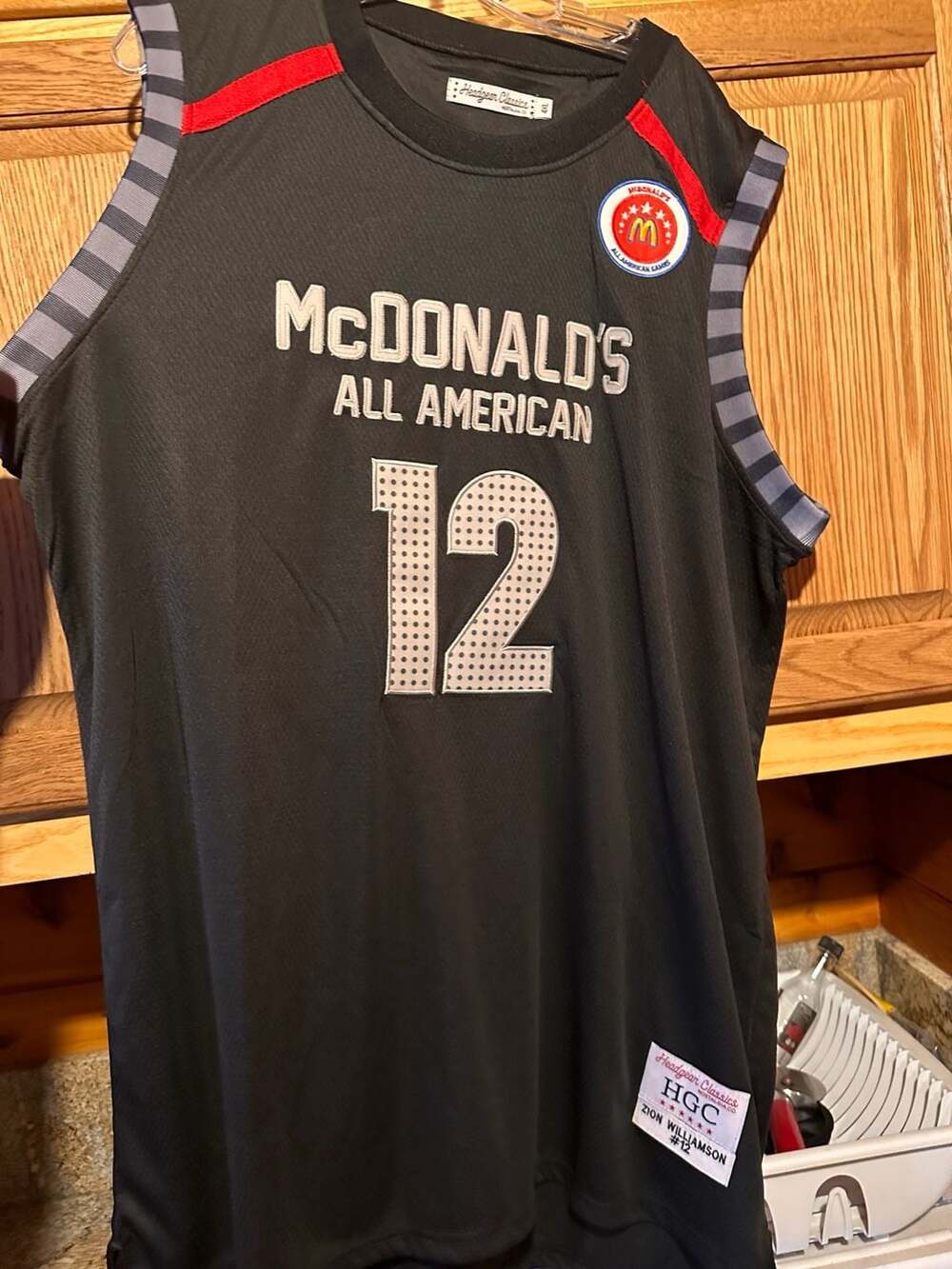 Headgear Classics Zion Williamson McDonald's All American Basketball Jersey